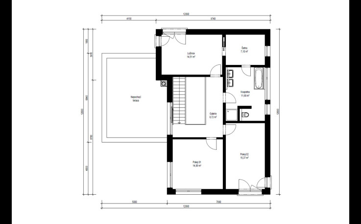 Dřevostavba Vita 3-151