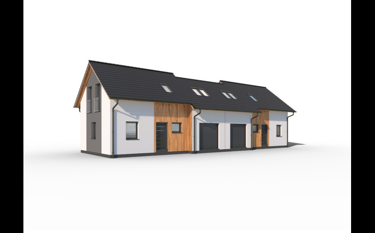 Dřevostavba Duo 4-230