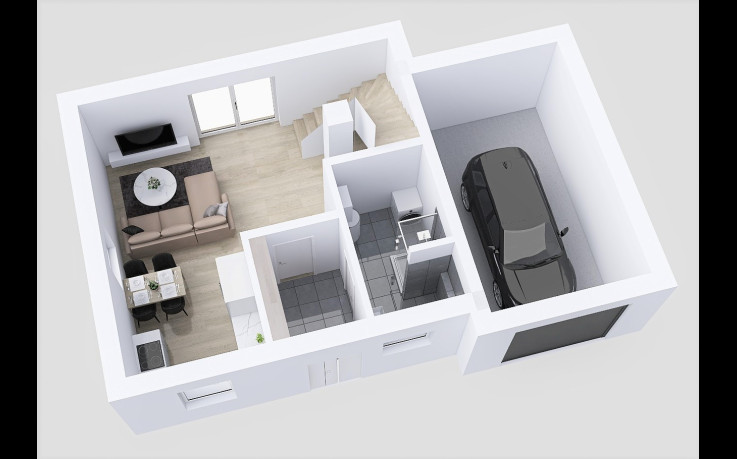 Dřevostavba Skywood 1-115