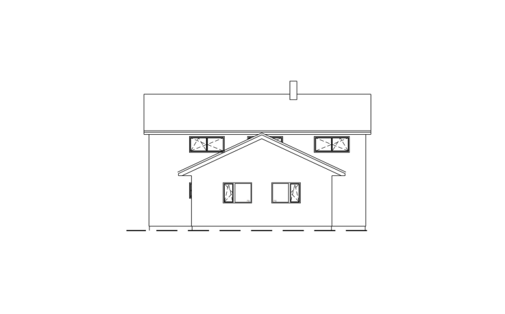 Dřevostavba Patrový dům s dílnou 100 m<sup>2</sup>