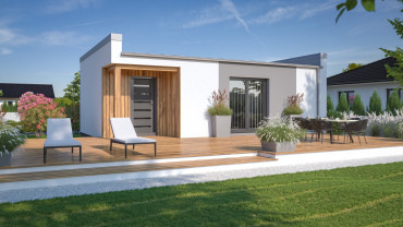 [moderní dřevostavba na klíč do 3 milionů s prostornou terasou]