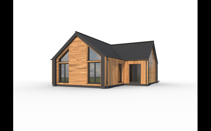 Dřevostavba Scandic 2-106