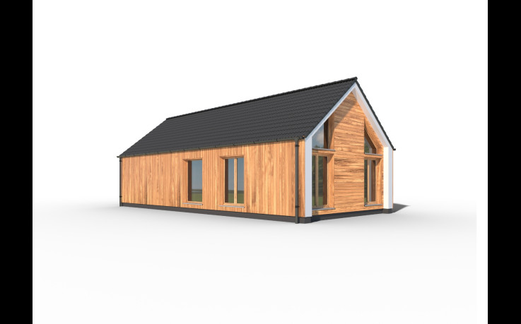 Dřevostavba Scandic 1-93