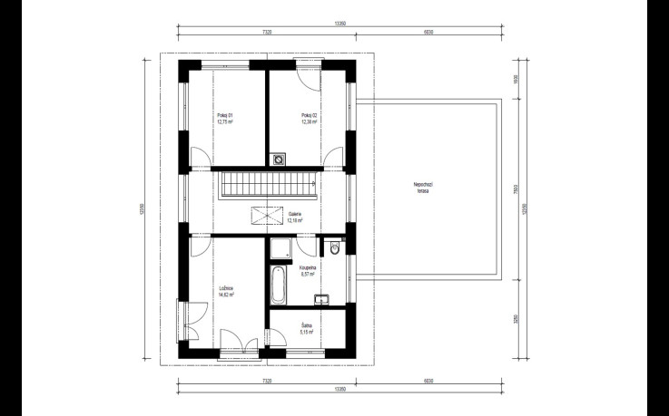 Dřevostavba Jubilée 3-167