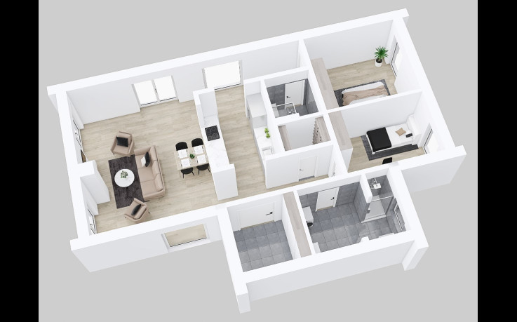 Dřevostavba Scandic 1-93