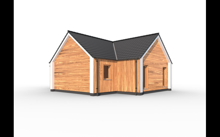 Dřevostavba Scandic 1-93