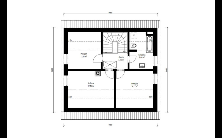 Dřevostavba Avanti 1-118