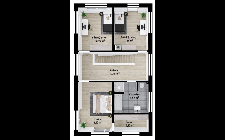 Dřevostavba Jubilée 3-167