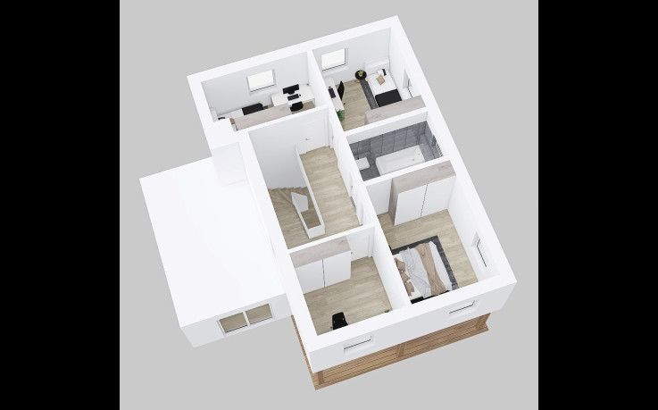 Dřevostavba Vita 1-112