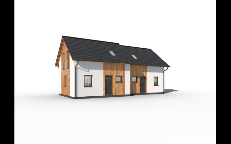 Dřevostavba Duo 1-153