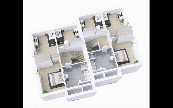 Dřevostavba Duo 5-253