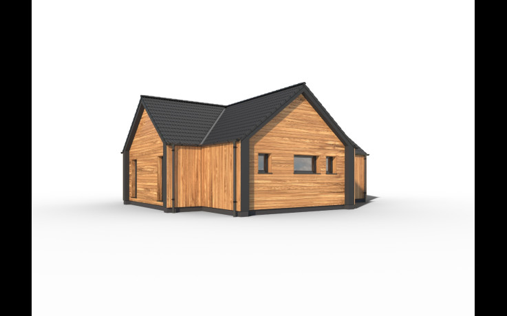Dřevostavba Scandic 2-106