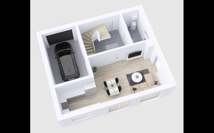 Dřevostavba Skywood 2-126