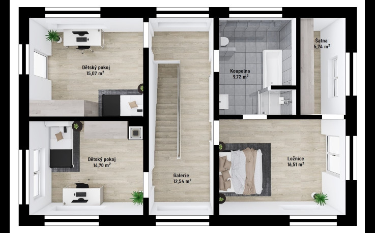 Dřevostavba Jubilée 2-154