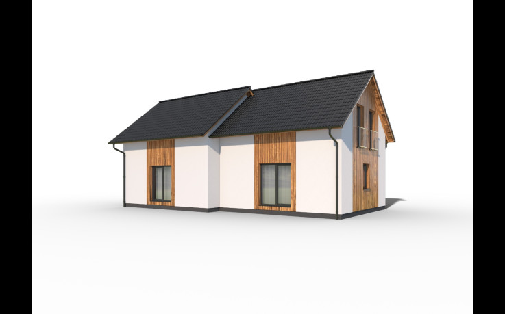 Dřevostavba Duo 1-153