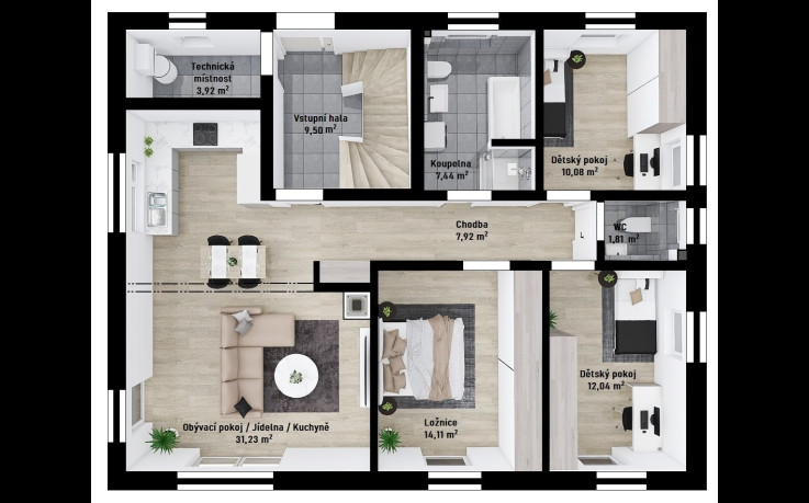 Dřevostavba Genera 3-191