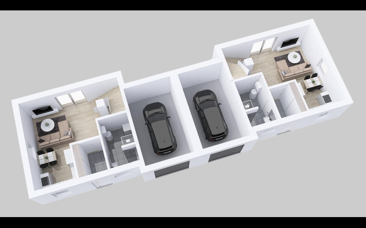 Dřevostavba Duo 4-230