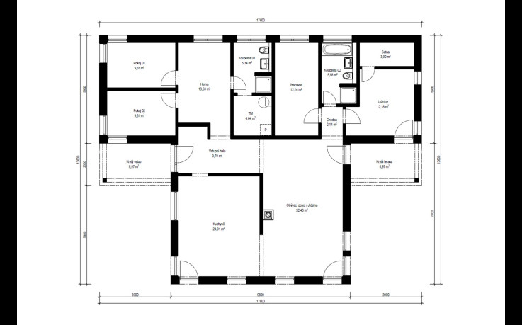 Dřevostavba Inspirace 3-146