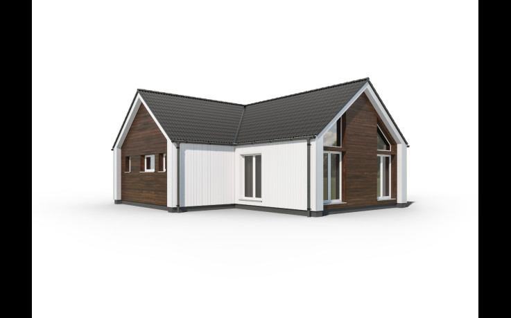 Dřevostavba Scandic 3-126