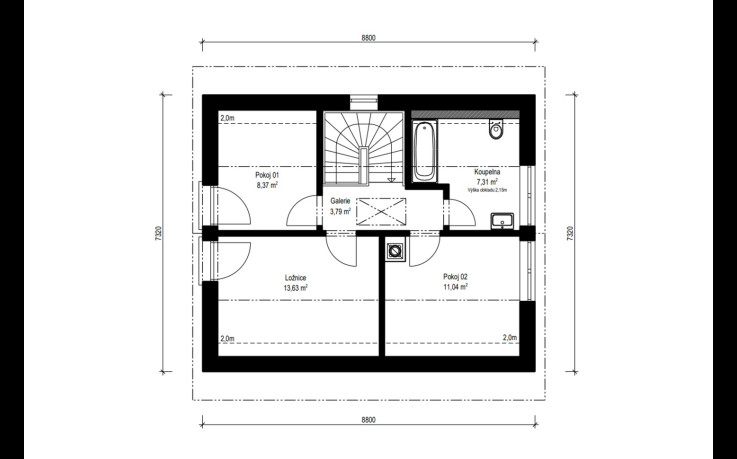 Dřevostavba Festivo 2-94