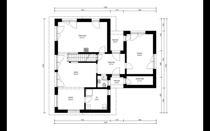 Dřevostavba Jubilée 3-167