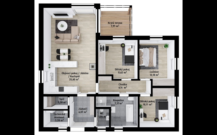 Dřevostavba Madera 2-97