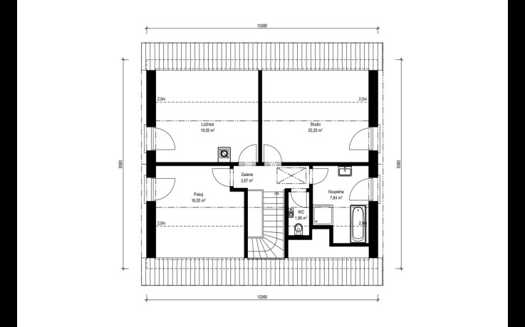 Dřevostavba Avanti 2-147